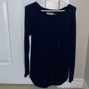 Navy Blue knitted sweater